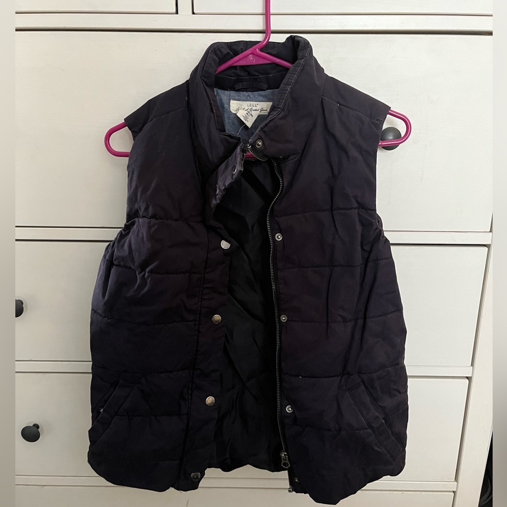 Navy vest